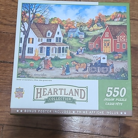 Other - Heartland collection DINNER AT GRANDMAS 550 jigsaw‎ puzzle
